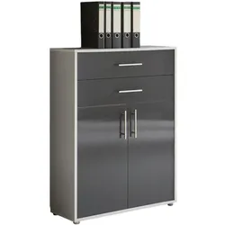 Aktenschrank Office Edition Grau