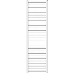 LuxeBath ECD Germany Badheizkörper 400x1500 Weiß | gebogen, Seitenanschluss