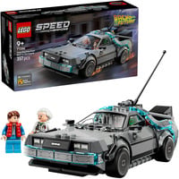 77256 Speed Champions Zeitmaschine aus Zurück in die Zukunft, Konstruktionsspielzeug