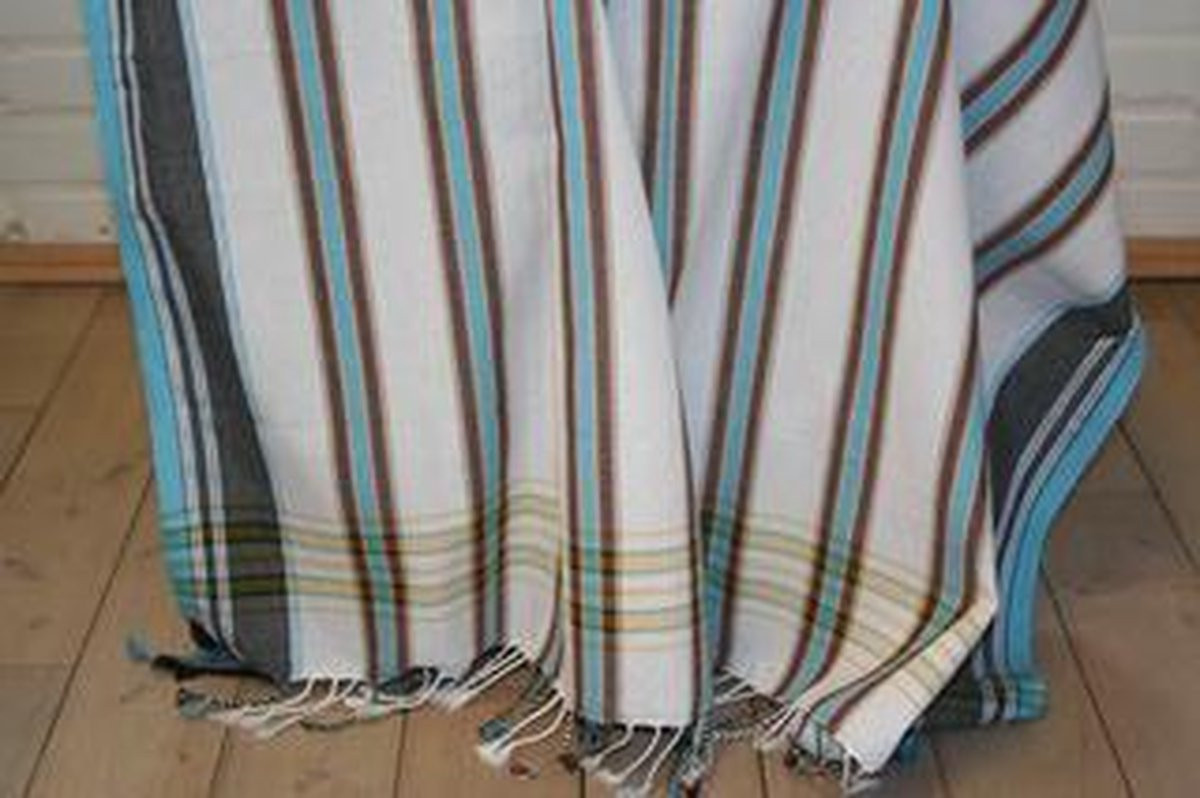 Hamamdoek Stripes Blue - 100 x 160 cm