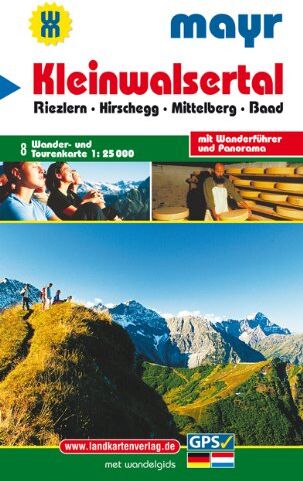 Kleinwalsertal 1:25 000: Wander- und Tourenkarte 1:25000 mit Wanderführer und Panorama. GPS-genau - Preis vom 09.10.2026 07:28:09 h