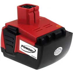 AccuCell, Werkzeugakku + Ladegerät, Akku für Hilti Bohrmaschine SF 144-A / Typ B 144/B14 (14.40 V)