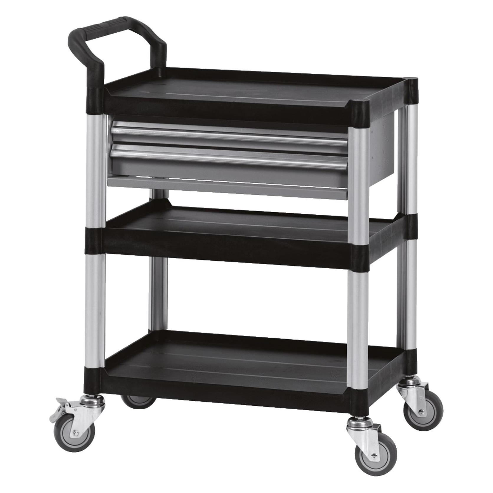 KS Tools Werkstatt-Servicewagen mit 2 Schubladen (1x) (800.0030)
