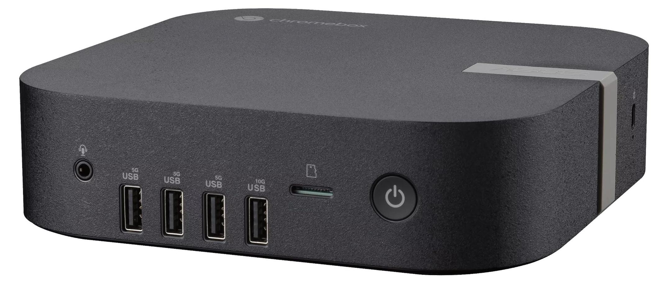 ASUS Chromebox CHROMEBOX6-S7009UN, Intel Core 7, 150U, 8 GB, DDR5-SDRAM, SSD, ChromeOS