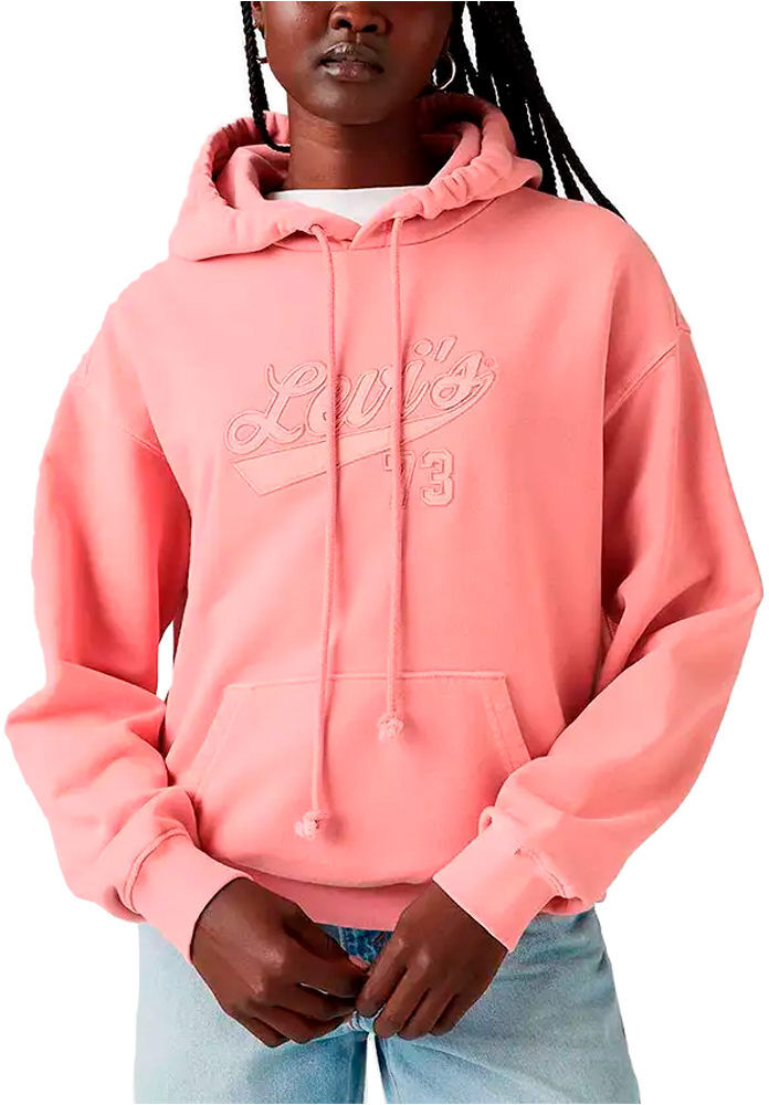 Levis graphic heritage sudadera mujer Rosa (M)