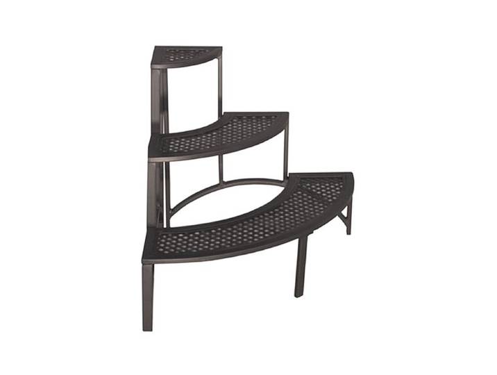 MBM Romeo Scala Blumentreppe rund Schmiedeeisen