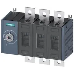 Siemens 3KD4430-0PE10-0 Lasttrennschalter 500A, Baugr. 3, 3-polig Frontantrieb links Grundgerät 3KD44300PE100