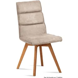 ESSZIMMERSTUHL (2er-Set) Dixie 47x92x60 Eiche geölt/Natur