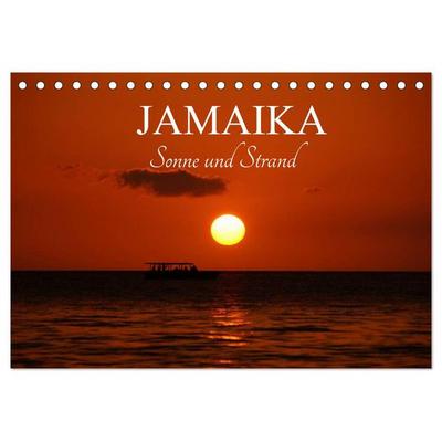 Jamaika Sonne und Strand (Tischkalender 2026 DIN A5 quer), CALVENDO Monatskalender