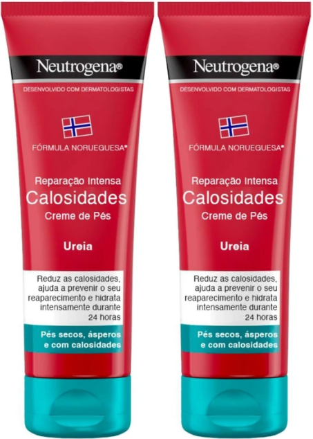 Neutrogena Creme de Pés Redutor de Calosidades 2x50ml