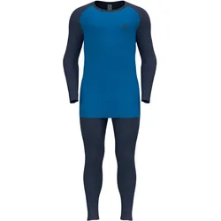 Odlo, Herren, Funktionsshirt, Set ACTIVE WARM ECO Special Set (S), Blau