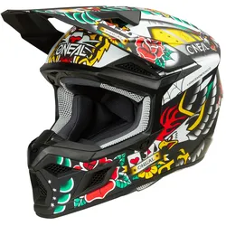 O'NEAL 3SRS Kinder-Motocross-Helm INKED mehrfarbig - M (49/50)
