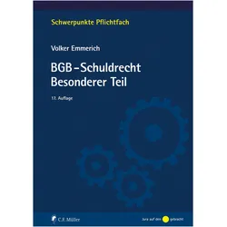 BGB-Schuldrecht Besonderer Teil, Fachbücher von Volker Emmerich