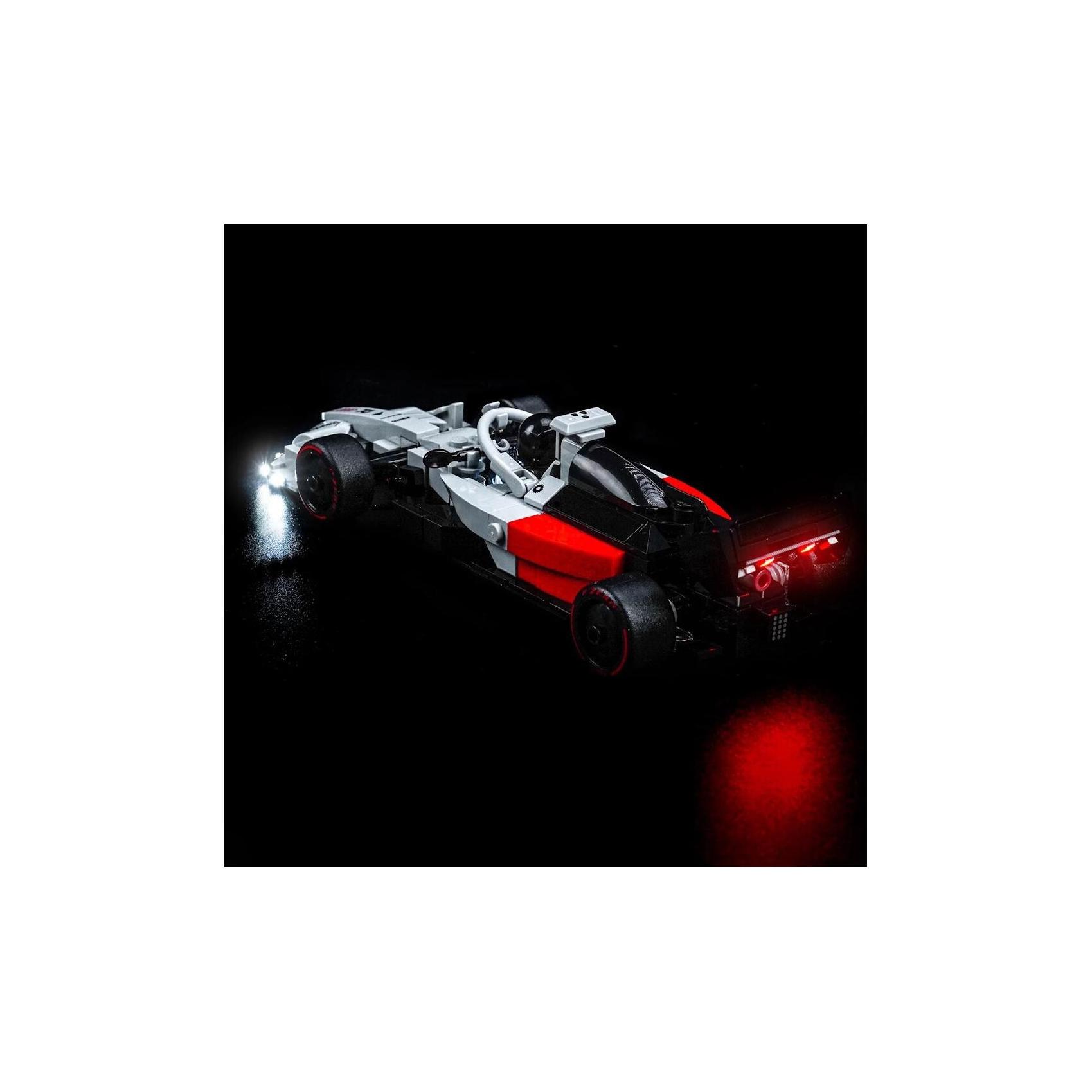 BrickBling LED Beleuchtungs-Set für LEGO 77259 Audi Revolut F1 Team R26 Rennwagen (GC1376)