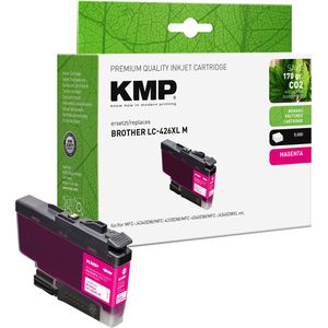 KMP kompatibel für Brother LC-426XLM, 5000 Seiten, magenta,  Tinte