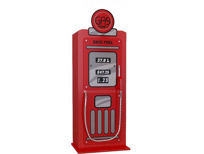 Vipack Armoire station-service\, rouge