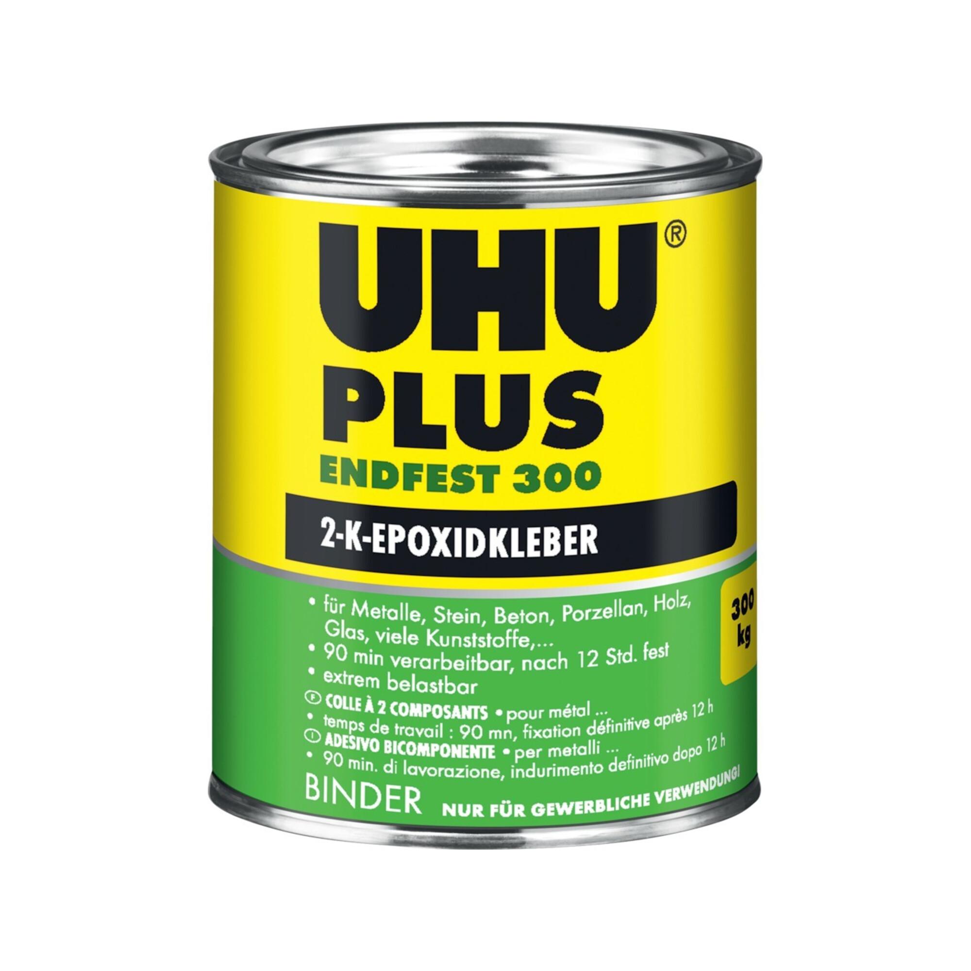 UHU 2-Komponentenepoxidkleber PLUS ENDFEST 300 Dose Binder 915g (45660)