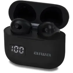 Aiwa Ebtw-100 Black - Auriculares Inear True Wireless (Kabellos), Kopfhörer, Schwarz