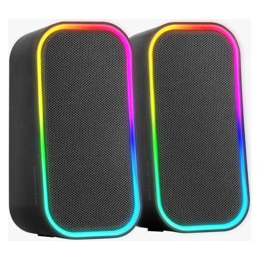 Mars Gaming Enceintes Bluetooth MS-OM RGB (Noir) (MSOM)