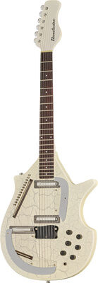 Danelectro Sitar White Crackle White Crackle