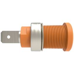Schützinger Sicherheits-Einbaubuchse Orange 1 St. Single SEB 6452 Ni / OR
