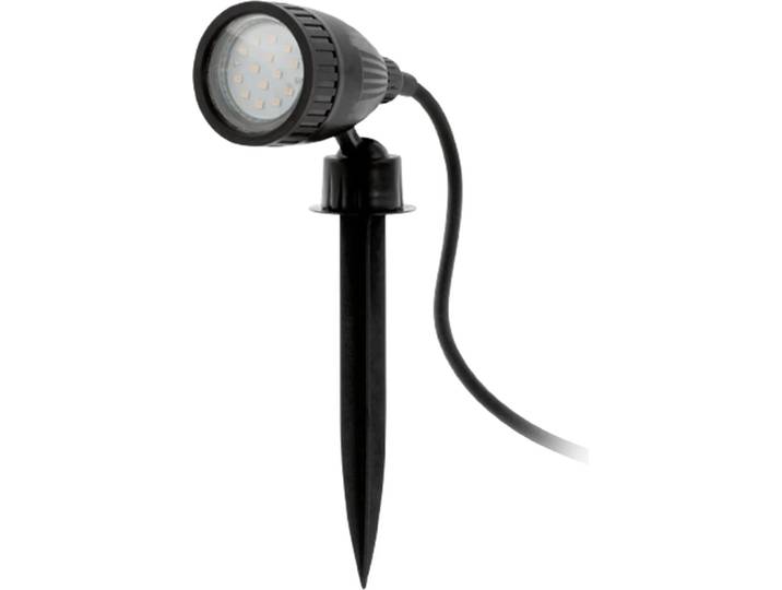 EGLO Projecteur de jardin à LED Nema 1 3 W noir 93384