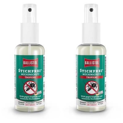 Stichfrei Mückenschutz Tropical Pumpspray 2x 2x100 ml Spray