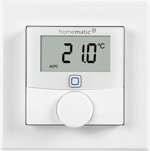 HOMEMATIC IP Heizkörperthermostat "Wandthermostat mit Schaltausgang", weiß, B:8,6cm T:5,4cm, Heizkörperthermostate, Heizkörperthermostat
