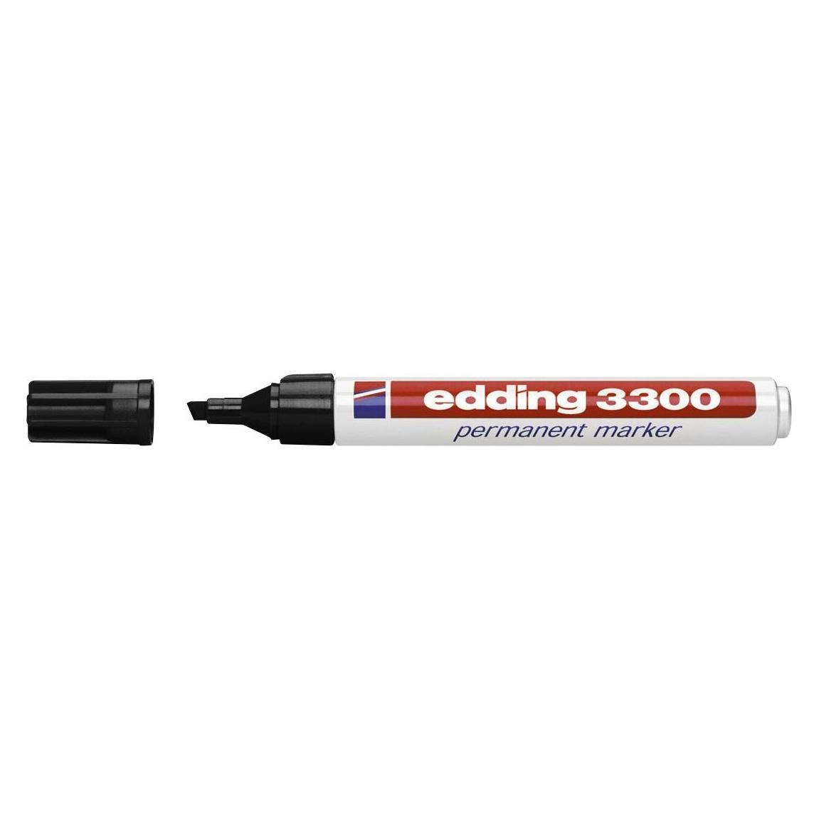 Edding Permanent Marker 3300 1-5mm (10x) (3300-1-10)