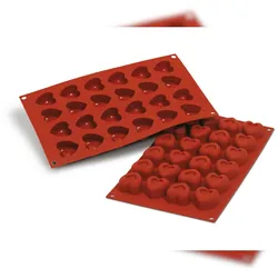 Schneider - Silikonbackform Herz "Passion", Ø 37 x 36 mm, Höhe: 23 mm