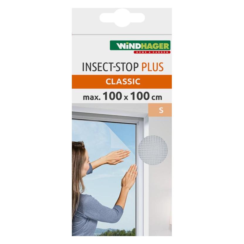 Windhager Klettband Fliegengitter (100 x 100 cm) (03484)