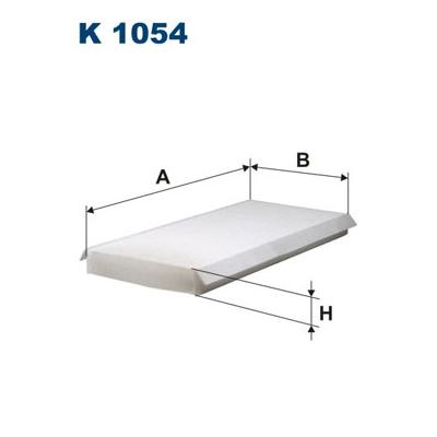 FILTRON Filter, Innenraumluft K 1054 für Ford