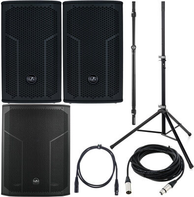DAS Audio Action 508A/S18A Basis Bundle Noir