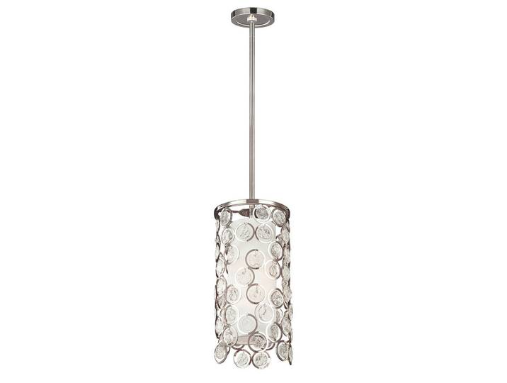 Elstead Lighting Hängeleuchte Lexi, Nickelfarben, Metall, 53.3 cm, RoHS, Lampen & Leuchten, Innenbeleuchtung, Hängeleuchten, Pendelleuchten