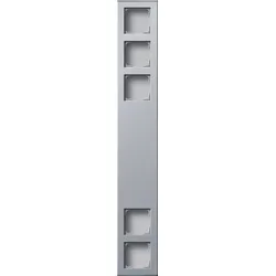 Gira 136526 Profil 5f 600 mm senkr. + waager. Profil 55 Aluminium