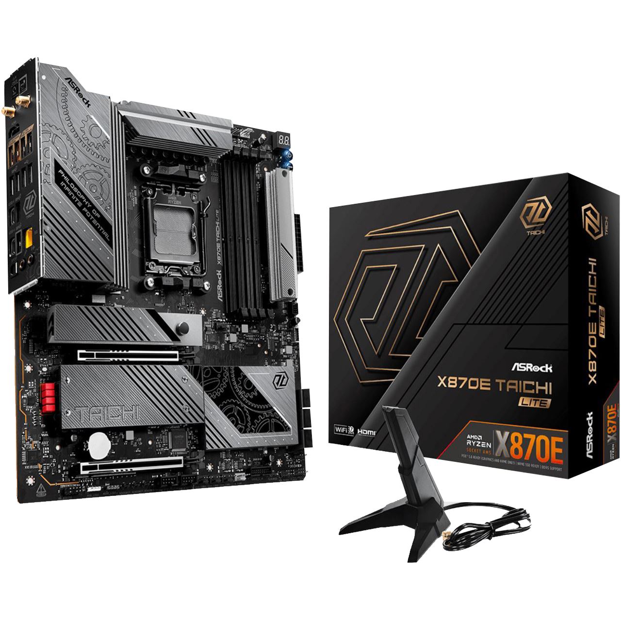 ASRock X870E Taichi Lite AMD X870E So.AM5 DDR5 EATX Retail