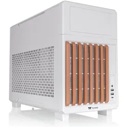 Thermaltake TR200 WS Snow White (mATX, Mini-ITX), PC Gehäuse, Braun, Weiss