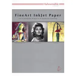 Hahnemühle Photo Rag Ultra Smooth, 305 g A 3+ 25 Blatt (305 g/m2, A3+, 25 Stk.), Fotopapier, Weiss