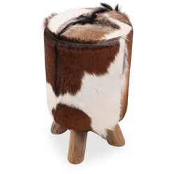 Hocker Qi (BHT 30x50x30 cm) - braun - BHT 30x50x30 cm
