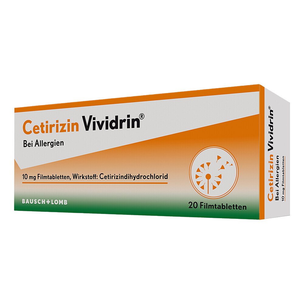 Dr. Gerhard Mann Cetirizin Vividrin - Schnell wirksame Allergietabletten 12364291