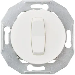 Elso WDE011031 Kreuzschalter mit Zentralplatte weiss RENOVA
