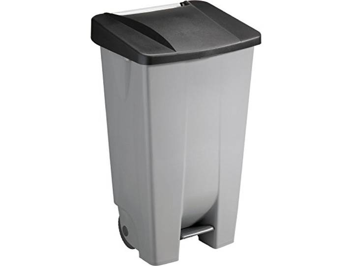 Sunware 02800112 - Tret-Abfallbehälter the step chief 120L, schwarz