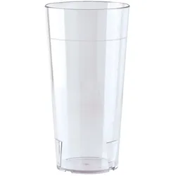 WACA 1721 10er Set Mehrwegbecher Kunststoffbecher 200 ml ∅ 65 mm brillantklar