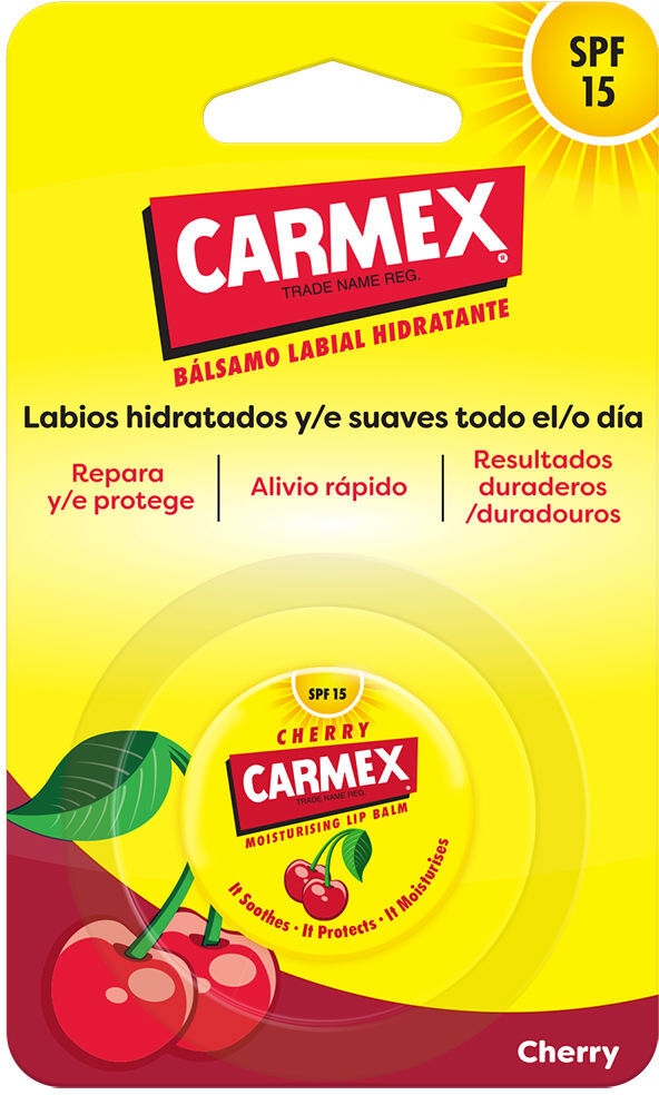 Carmex Baume hydratant Cerise pot SPF15 7,5 gr