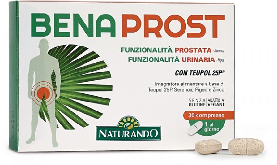 NATURANDO Srl Naturando, Benaprost, 30 Compresse