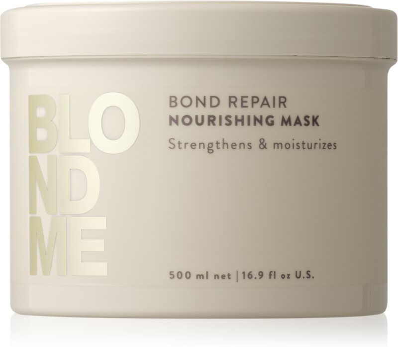 Schwarzkopf Professional Blondme Bond Repair Nourishing Mask Intensiv nährende Maske 500 ml