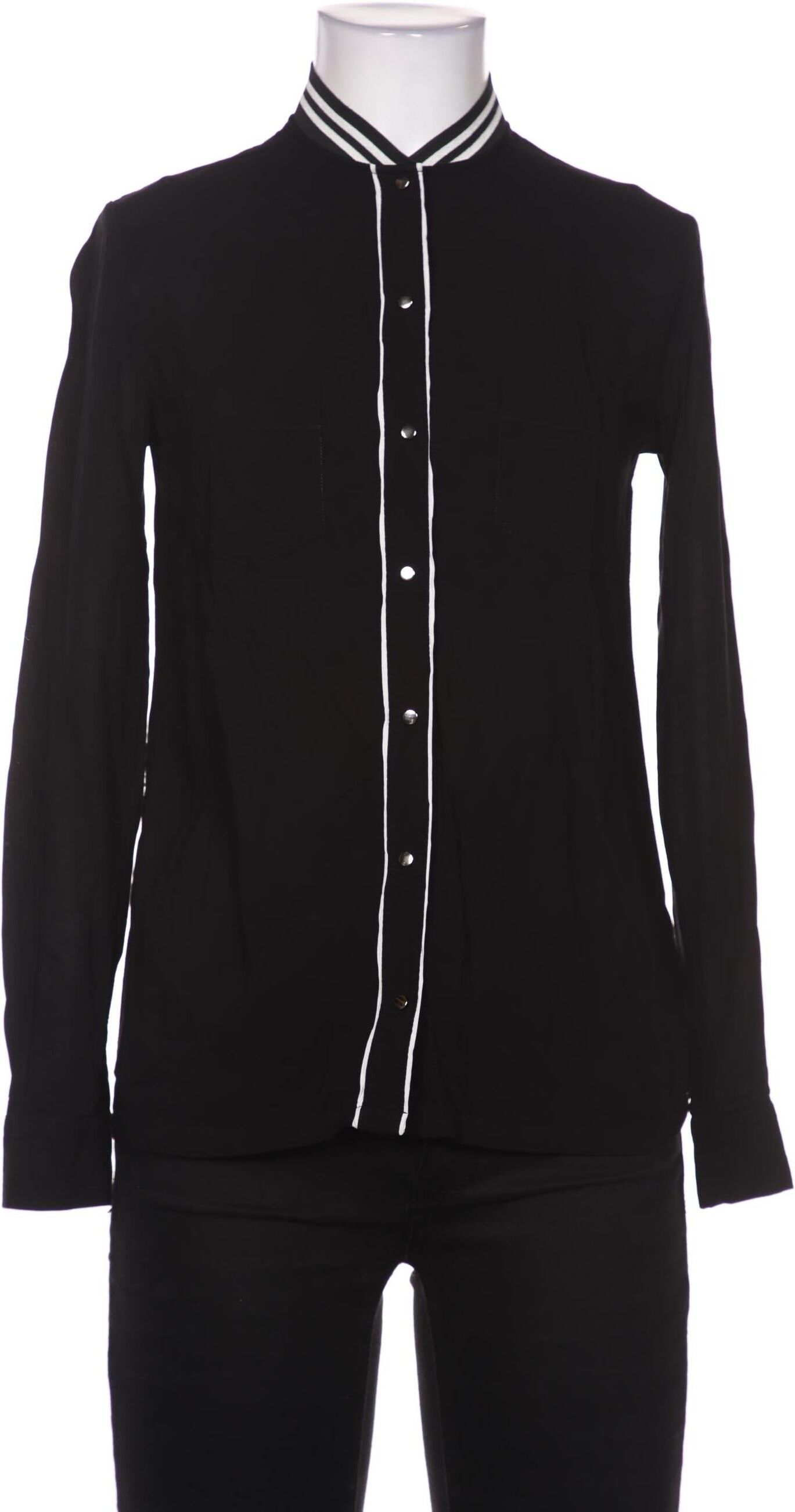 Diesel Damen Bluse, Schwarz, Gr. XS, Viskose - Second Hand