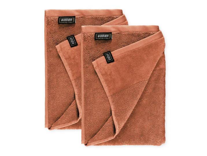 Schöner Wohnen Duschtuch Sense, Rostfarben, 70x140 cm, Heimtextilien, Badtextilien, Duschtücher