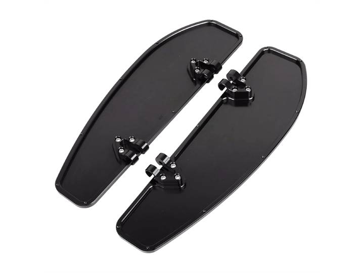 Planches de sol étirées Diamond Driver adaptées au Touring Street Glide Softail