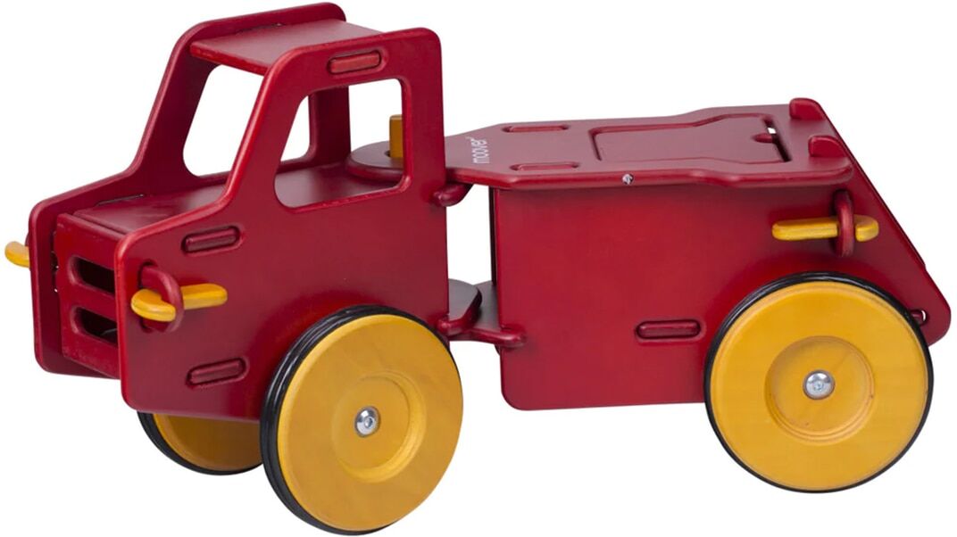 Moover Toys Correpasillos Camión volquete rojo .